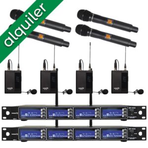 ALQUILER - Work WR4200 - Kit completo de micrófonos inalámbricos