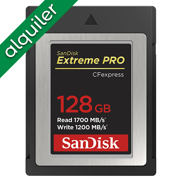 ALQUILER - Sandisk CFExpress Tipo B - 128 GB