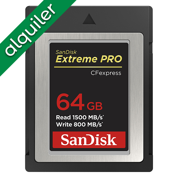 ALQUILER - Sandisk CFExpress Tipo B - 64 GB